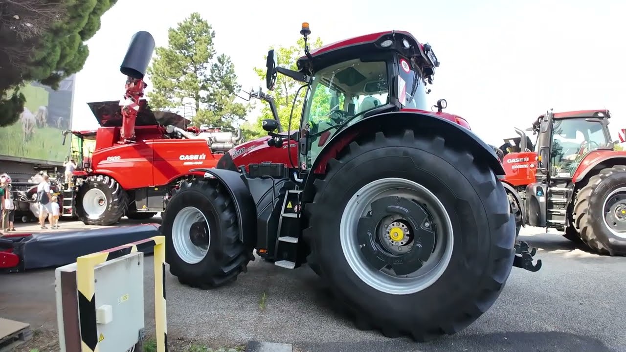 CASE OPTUM 340 tractor 2026 exterior view