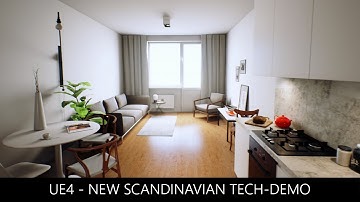 Unreal Engine 4 - New Scandinavian Tech Demo 4K