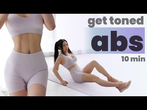 Get Toned Abs - 10 Min Workout | Get Toned Challenge