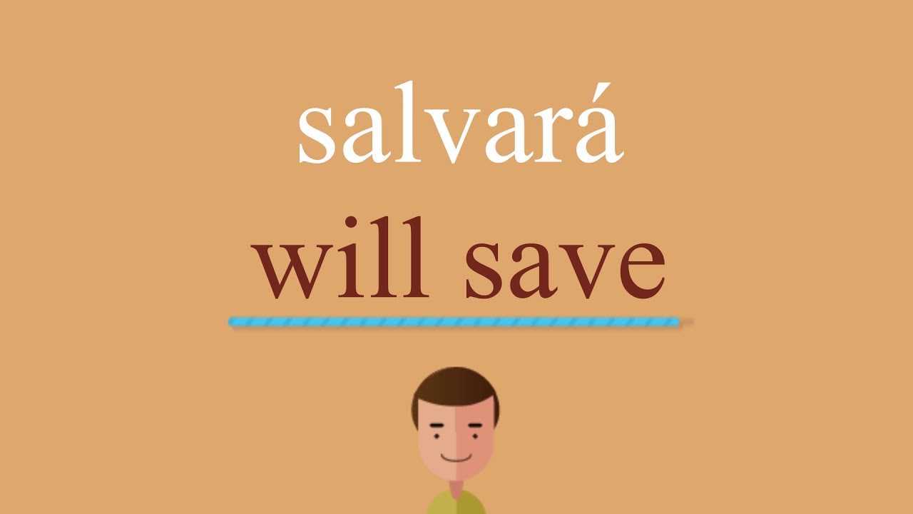 Cómo se dice salvará en inglés idioma de colombia