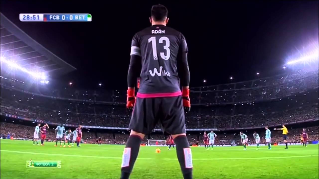 BARCELONA - BETIS 1:0 GOAL Heiko Westerman 30 12 2015