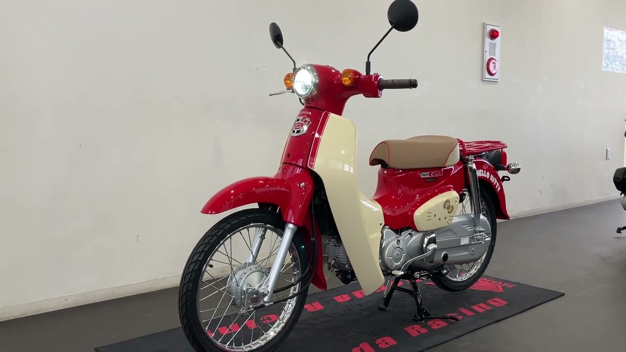 スーパーカブ50/ホンダ HALLO KITTY ハローキティ 50周年記念モデル
