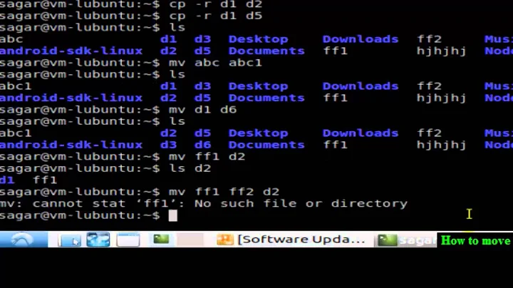 How to move files in directory in Unix