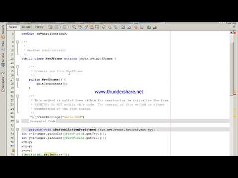 Java program to exchange two numbers without using third variable.