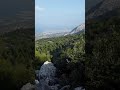Вид с вершины горы