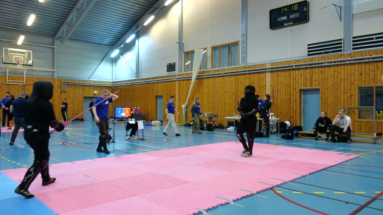 Oslo Penguin Cup 2025 Women's+ Longsword, Ekaterina Gladkova VS Gunilla Lindberg