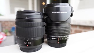 Kit vs Pro // Olympus 12-40 f2.8 vs Panasonic 12-60 f3.5-5.6