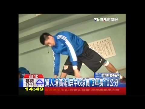 驚人增高術！屏中6球員　3年長10公分