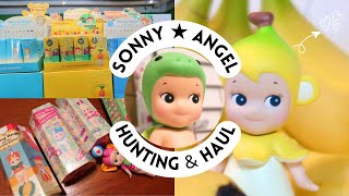 SONNY ANGEL HUNTING AND HAUL / I got my first secret + banana monkey & more! ★ツ OPENING 22 ANGELS!