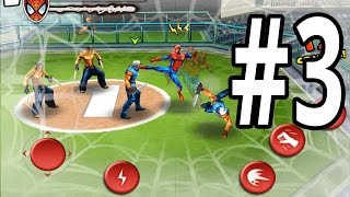 Ultimate Spider-Man: Total Mayhem | iPhone | Gameplay Walkthrough Part 3: Spider-Man Cause Blackout