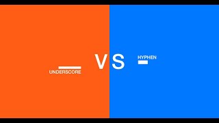 Difference Between Minus & Underscore ( - ) V/S (_)