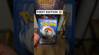 POKÉMON FIRST EDITION🤩 #pokemon #pokemonchannel #pokemoncards #shorst