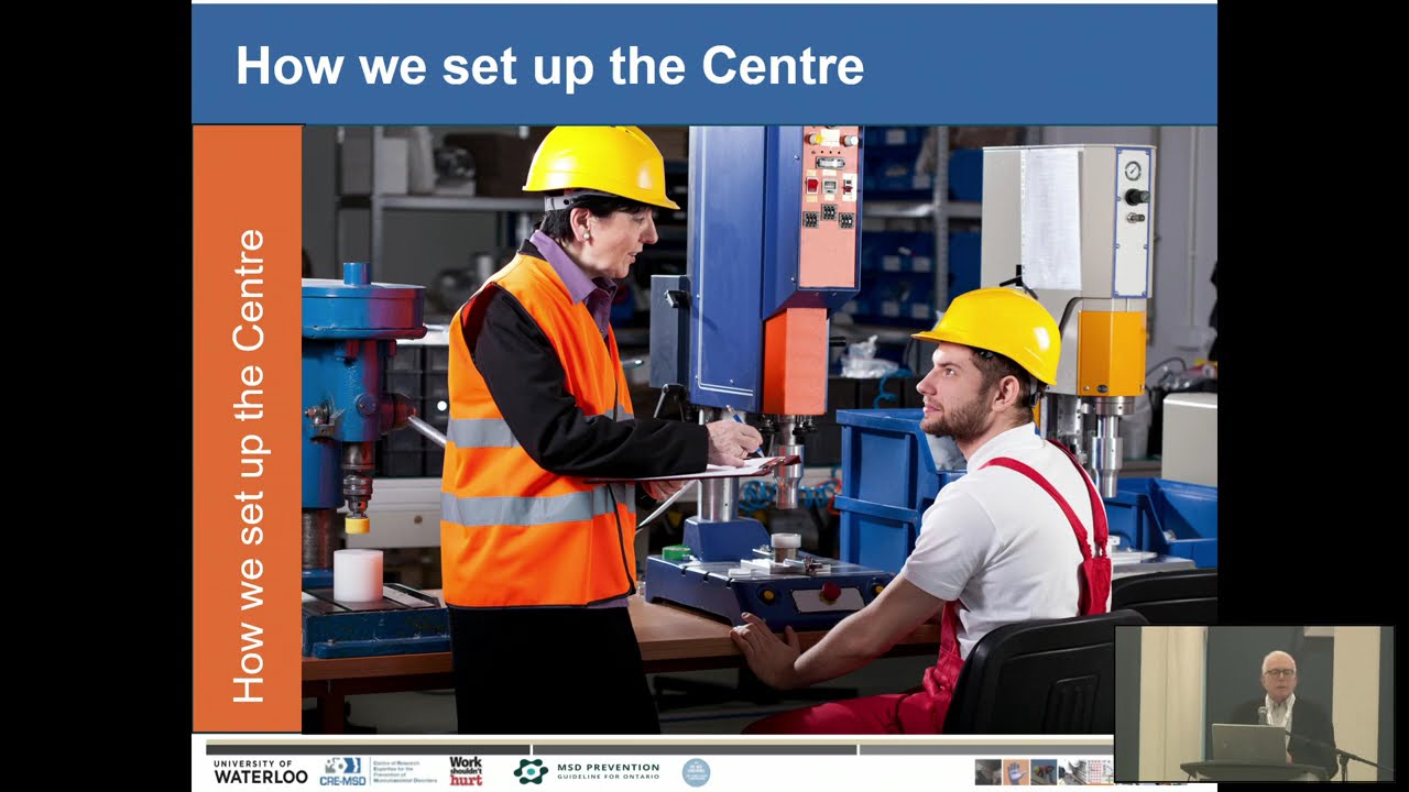 Past, Present, and Future of MSD Prevention Conference (2024): Dr. Richard Wells Talk