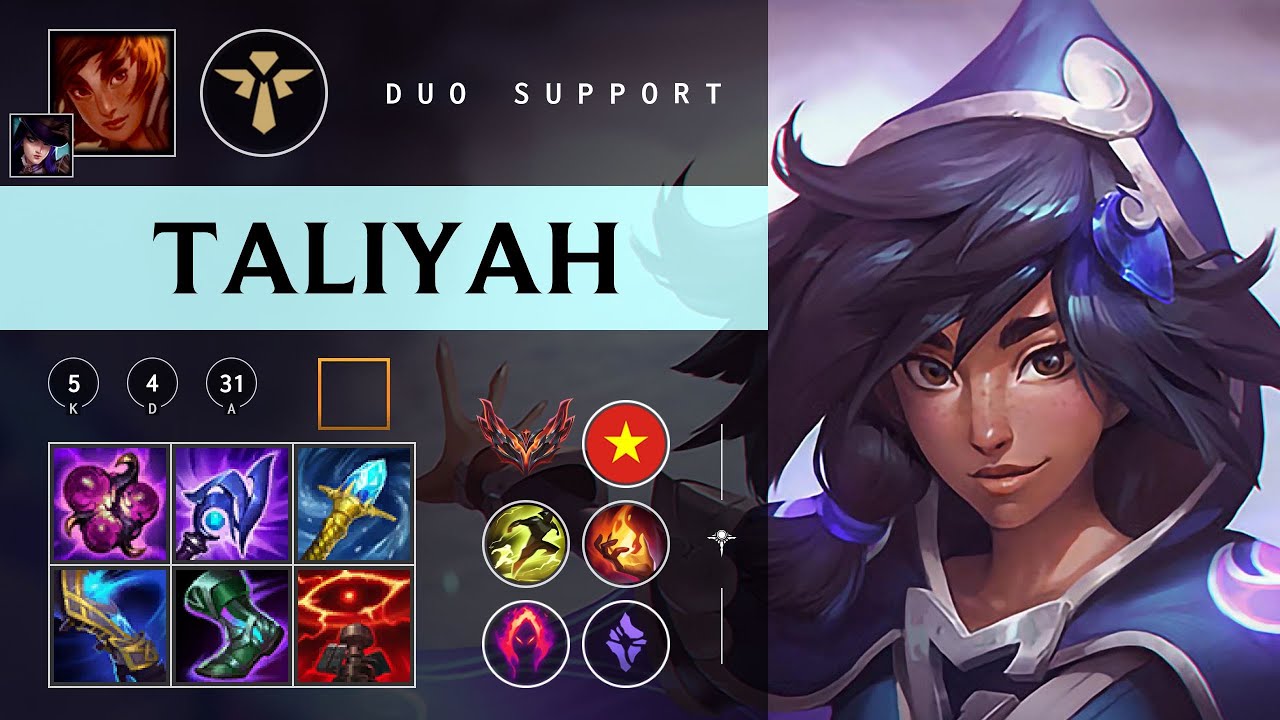 Taliyah Support vs Lux - VN Grandmaster Patch 26.02