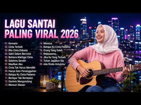 20 Lagu Santai Paling Viral 2026 | Cover Akustik Terbaru Indonesia, Bikin Relax & Healing