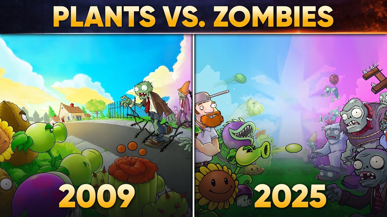 Игры «Эволюция растений против зомби» [2009-2025]