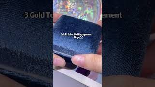 3 Gold Toi et Moi Engagement Rings Information