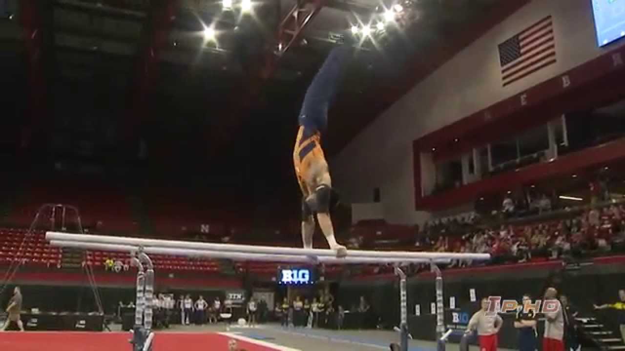 Illinois Men's Gymnastics Big Ten Event Finals Highlights 3/29/14 YouTube