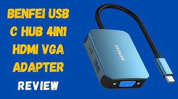 Connectivity Made Easy: BENFEI USB C HUB 4in1 Adapter Review