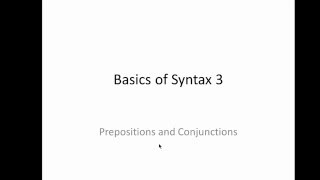 Basic Syntax 3