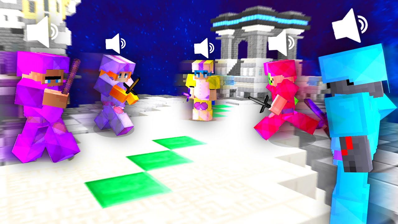 Minecraft BEDWARS pero tenemos Chat de PROXIMIDAD (Con MrDeivid, Backzy, Chifruit...)