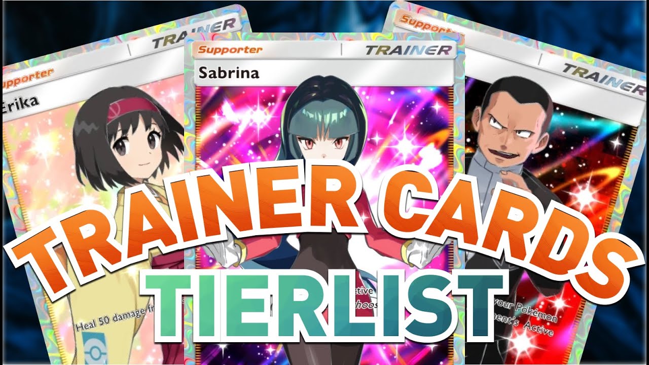 [Genetic Apex] Trainer Cards Tierlist | Pokémon TCG Pocket