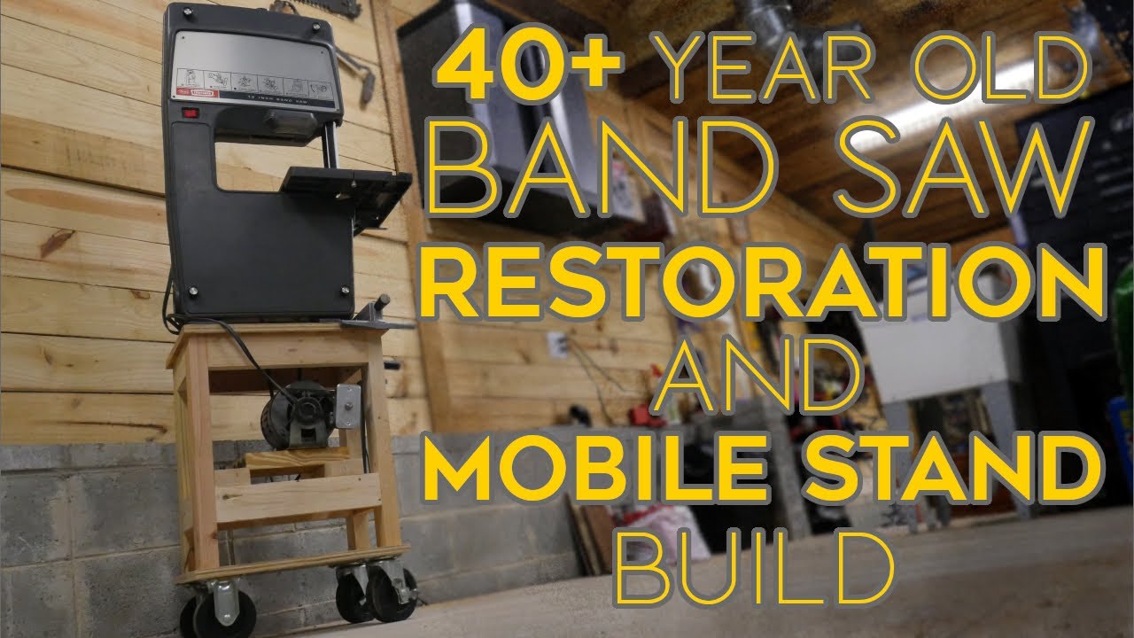 Band Saw Restoration and Stand YouTube