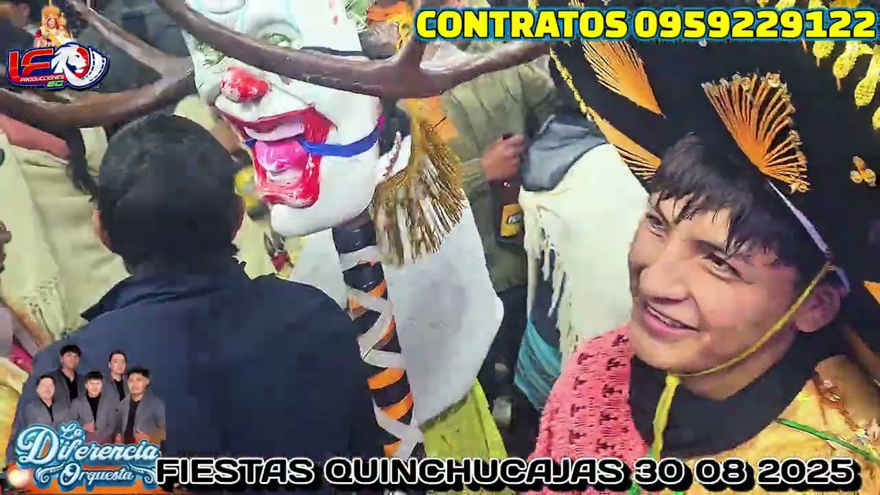 LA DIFERENCIA ORQUESTA EN FIESTAS QUINCHUCAJAS 2025