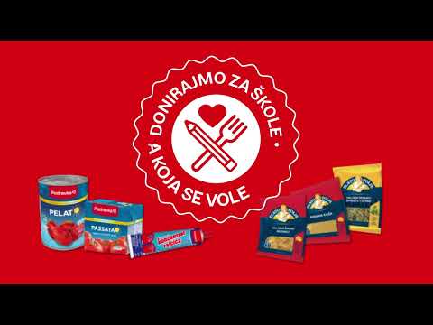 Donirajmo za škole i jela koja se vole! - video from Podravka