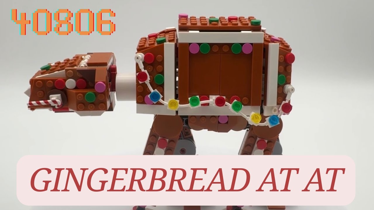 The Empire Got Hungry 🍪 | LEGO 40806 Gingerbread AT-AT Build & Review