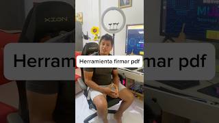 Herramienta de firmar pdf