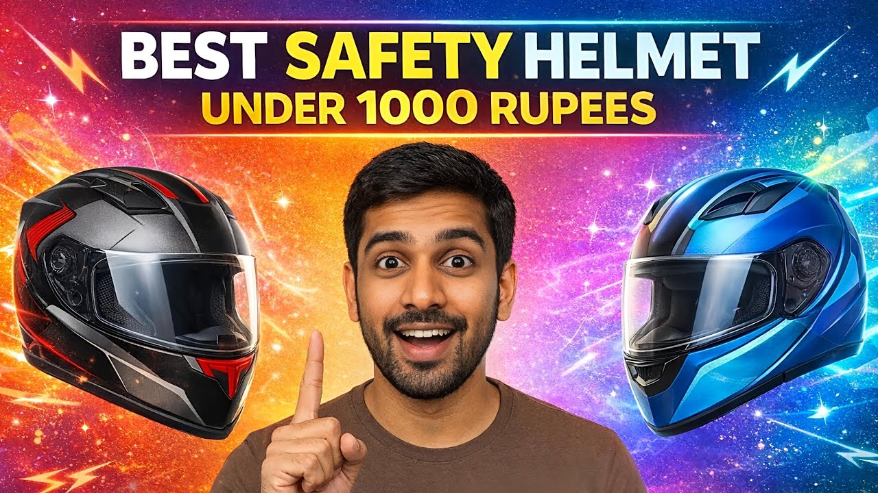 Best Safety Helmet Under 1000 Rupees 🪖🔥 | Budget Helmet Review 2025 | ISI Approved