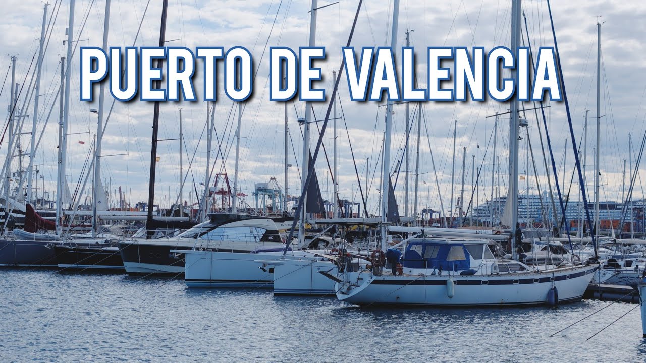 Puerto de Valencia 4K
