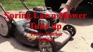 Tune Up on 500E Series 140cc Briggs & Stratton Bolens By MTD Push Lawn Mower