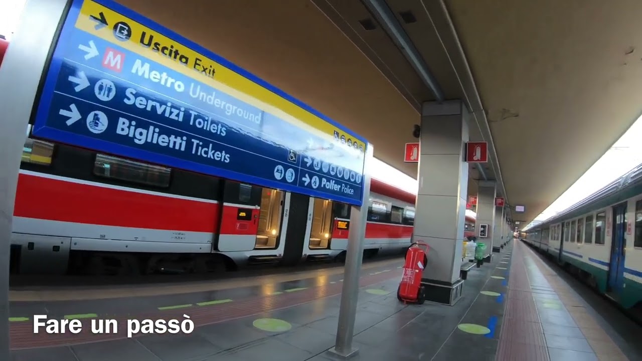 FRECCIAROSSA | PORTA NUOVA | STAZIONE DI TORINO | TURIN ITALY | WALKING TOUR | TURIN TRAVEL GUIDE