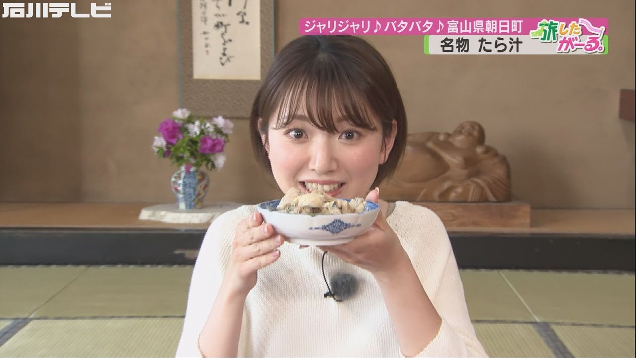 ジャリジャリ♪バタバタ♪富山県朝日町の旅（旅したがーる）