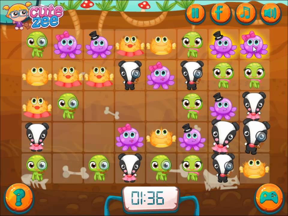 Lovely Love Links Valentine's Matching Game Video By CuteZee YouTube