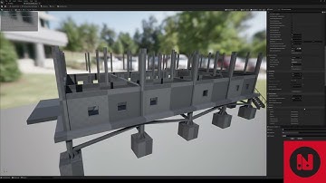 PvsNP: Chill Workflow - Speedrun of Level Blockout with AI Music - Unreal Engine 5