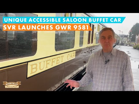 Launch of GWR 9581, a unique accessible saloon buffet car