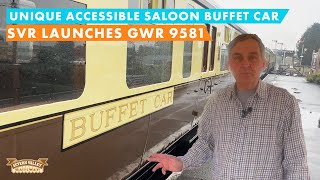 Launch of GWR 9581, a unique accessible saloon buffet car