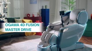 The New Ogawa 4D Fusion Master Drive Massage Chair