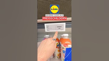 Geheime Codes bei Lidl! #mydealz #lidl #geheim