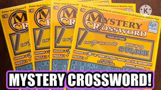 MYSTERY CROSSWORD CA Scratchers
