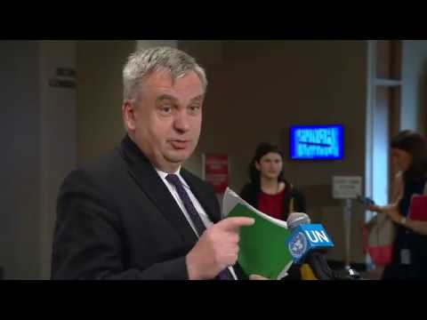 newspaper mockup Germany on Libya Sanctions Regime - Media Stakeout (30 August 2019)