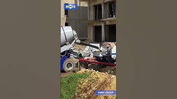 AS4 0 Self Loading Concrete Mixer & ABT40C Concrete Trailer Pump in Dominica