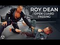 Jiu Jitsu Techniques | Open Guard Passing | BJJ Black Belt Roy Dean