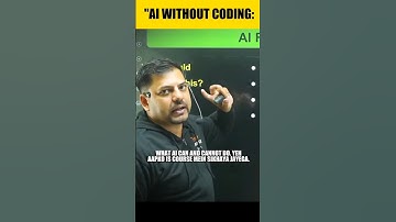 You Don’t Need to Code to Use AI 🧠#upskill #skills #ai #engineering #skillindia #aiforeveryone