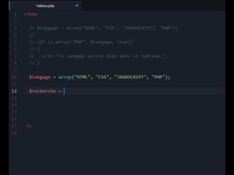 php tableau