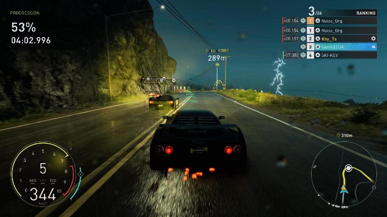 Wet GrandRace⛈️ft Khy_ts💪🏾//THE CREW MOTORFEST