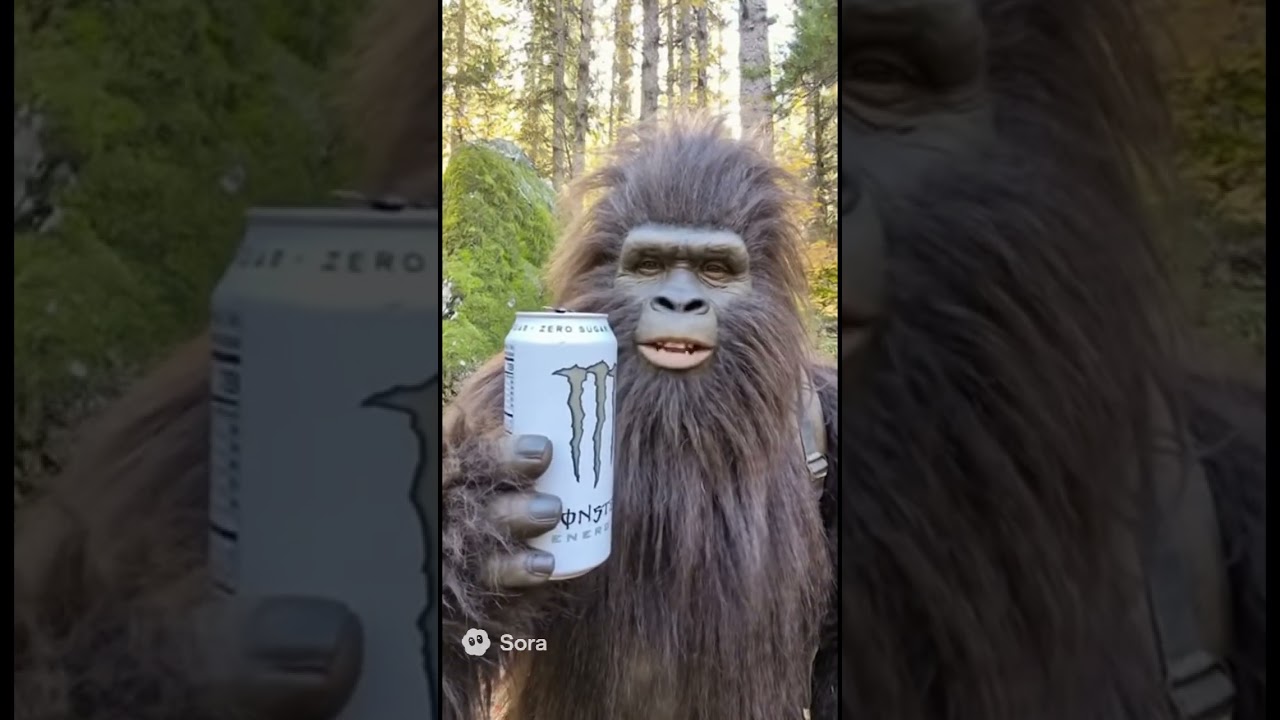 Bigfoot tries a White Monster for the first time! 